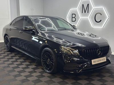 Used Mercedes E200 AMG line 150 HP (110 kW) 2017 Black Sedan