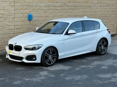 Used BMW 118 M Sport 150 HP (110 kW) 2018 White Hatchback