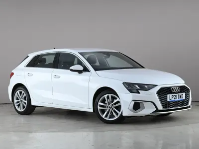 Used Audi A3 Sportback Sport 2021 White Hatchback
