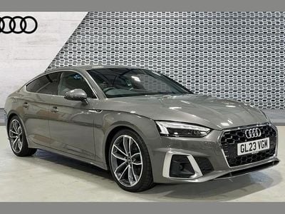 Used Audi A5 Sportback S-Line 150 HP (110 kW) 2023 Grey Hatchback