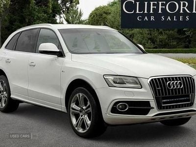 Used Audi Q5 S-line plus 190 HP (139 kW) 2016 White SUV