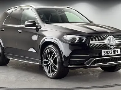 Used Mercedes GLE450 AMG AMG line 2023 Obsidian black SUV