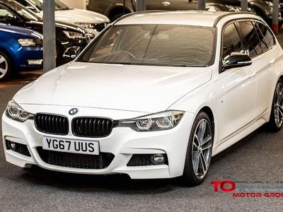 White Used 2017 BMW 320 M Sport Estate | £14,795 (Fair price)
