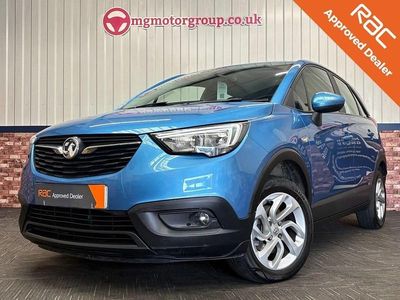 Used Vauxhall Crossland X S 110 HP (80 kW) 2017 Blue SUV