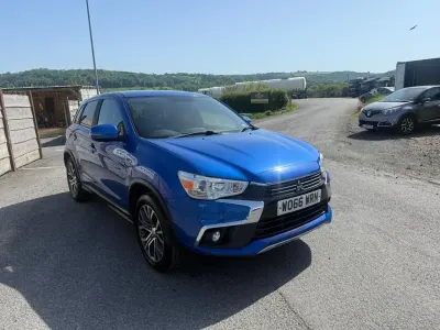 Used Mitsubishi ASX 114 HP (83 kW) 2017 Blue SUV