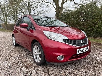 Used Nissan Note S 98 HP (72 kW) 2015 Red Hatchback