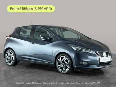 Begagnad Nissan Micra Acenta 92 HK (67 kW) 2021 Grå Halvkombi