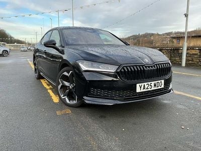 Black Used 2025 Skoda Superb SportLine Hatchback | £31,759 (Expensive)