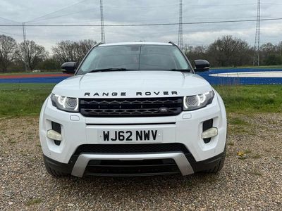 Begagnad Land Rover Range Rover evoque Dynamic 240 HK (176 kW) 2012 Vit SUV