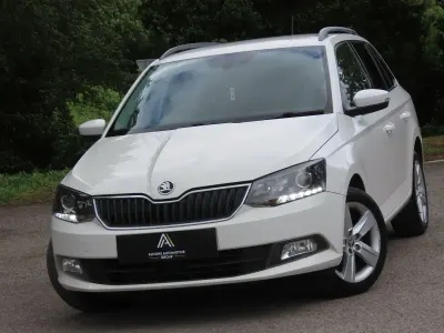 Used Skoda Fabia SE L 105 HP (77 kW) 2016 White Estate