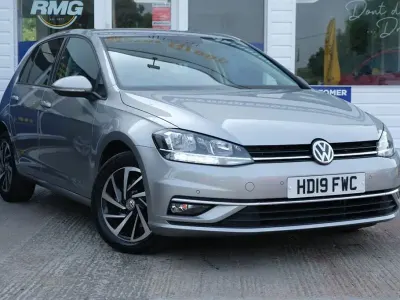 Used VW Golf VII Match 114 HP (83 kW) 2019 Silver Hatchback