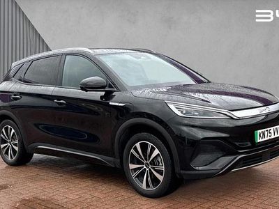 Metallic obsidian black Used 2025 BYD Atto 3 Design SUV | £25,399 (Expensive)