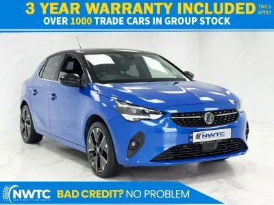 Used Vauxhall Corsa-e Elite 100 kW (136 HP) 2022 Blue Hatchback
