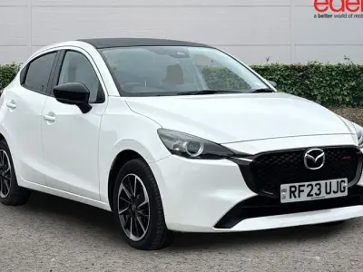 Used Mazda 2 Homura-Aka 90 HP (66 kW) 2023 White Hatchback