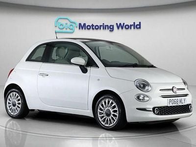 Used Fiat 500 Lounge 69 HP (50 kW) 2018 White Hatchback