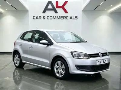 Used VW Polo SE 70 HP (51 kW) 2011 Silver Hatchback