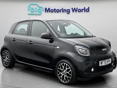 Used Smart ForFour Electric Drive Prime Exclusive 60 kW (82 HP) 2020 Black Hatchback