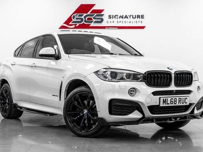 Used BMW X6 M Sport 258 HP (189 kW) 2018 White SUV