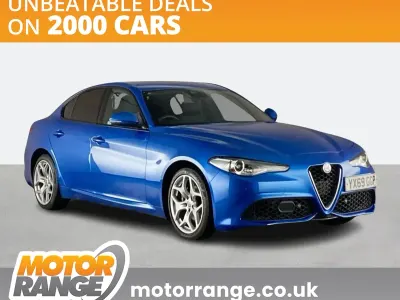Used Alfa Romeo Giulia Edizione Speciale 190 HP (139 kW) 2019 Blue Sedan