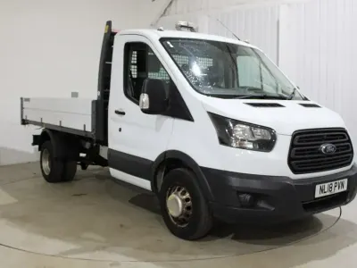 Usado Ford Transit 130 CV (95 kW) 2018 Blanco Descapotable