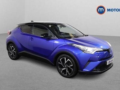 Used Toyota C-HR 122 HP (89 kW) 2018 Blue SUV