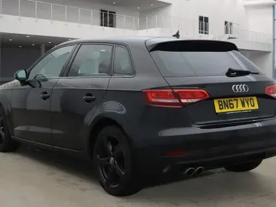 Used Audi A3 Sport 204 HP (150 kW) 2017 Phantom black Hatchback