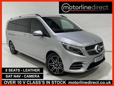 Used Mercedes V220 AMG line 163 HP (119 kW) 2019 Silver MPV