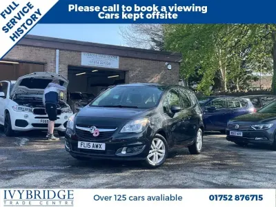 Używany Vauxhall Meriva 100 KM (73 kW) 2015 Czarny Minivan