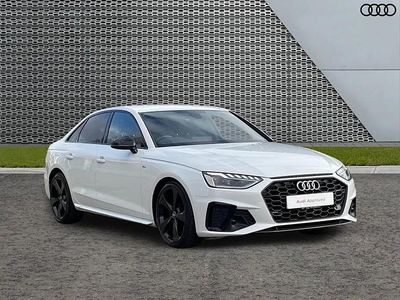 White Used 2020 Audi A4 Black Edition Sedan | £21,695 (Fair price)