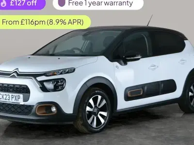 Used Citroën C3 PureTech 83 HP (61 kW) 2023 White Hatchback