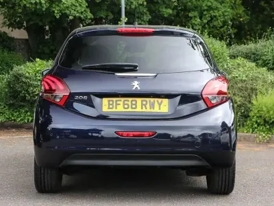 Used Peugeot 208 S 108 HP (79 kW) 2018 Blue Hatchback