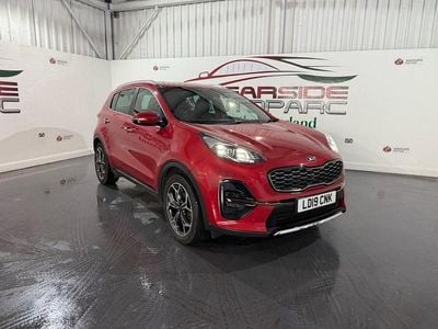 Red Used 2019 Kia Sportage GT-Line SUV | £15,299 (Fair price)