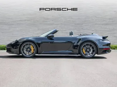 Used Porsche 911 Turbo S Cabriolet Chrono 2022 Black Cabriolet