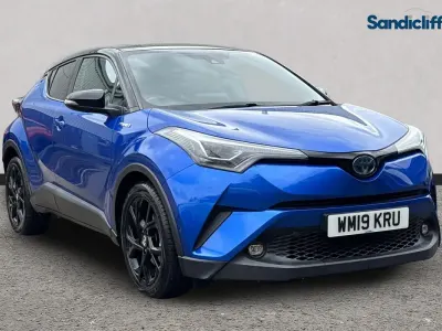 Używany Toyota C-HR 122 KM (89 kW) 2018 Niebieski SUV