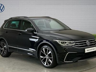 Used VW Tiguan R-line 150 HP (110 kW) 2022 Black SUV