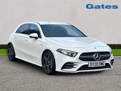 White Used 2020 Mercedes A35 AMG Executive Hatchback | £22,800 (Fair price)