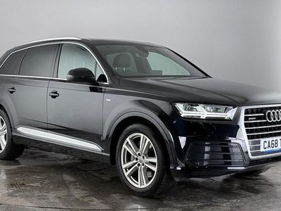 Used Audi Q7 S-Line 286 HP (210 kW) 2018 Black SUV