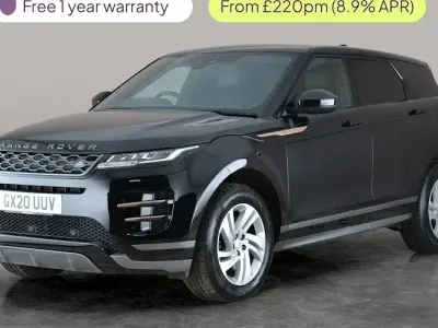 Used Land Rover Range Rover evoque R-Dynamic 152 HP (111 kW) 2020 Black SUV