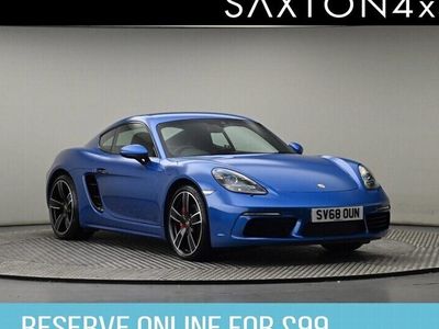 used Porsche 718 Cayman Coupe (2018/68)S PDK auto 2d