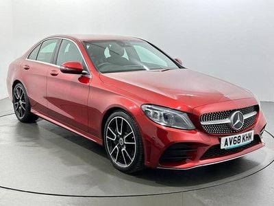 Used Mercedes C300 AMG Line Premium 258 HP (189 kW) 2018 Red Sedan