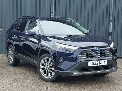 Used Toyota RAV4 Hybrid 218 HP (160 kW) 2022 Blue SUV
