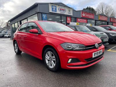 Red Used 2019 VW Polo SE Hatchback | £9,983 (Fair price)
