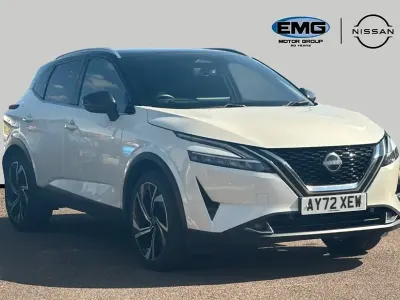 Used Nissan Qashqai Tekna+ 158 HP (116 kW) 2022 White SUV