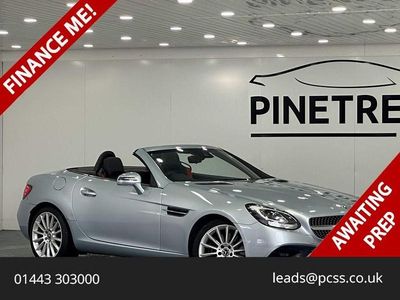 Used Mercedes SLC300 AMG line 245 HP (180 kW) 2017 Silver Cabriolet