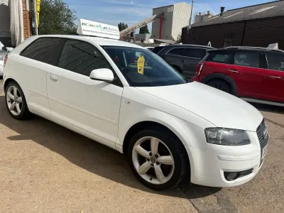 Used Audi A3 Sport 2008 White Hatchback