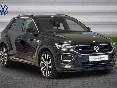 Used VW T-Roc R-line 150 HP (110 kW) 2021 Black SUV