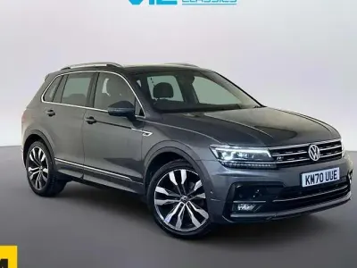 Used VW Tiguan R-line 150 HP (110 kW) 2020 Grey SUV