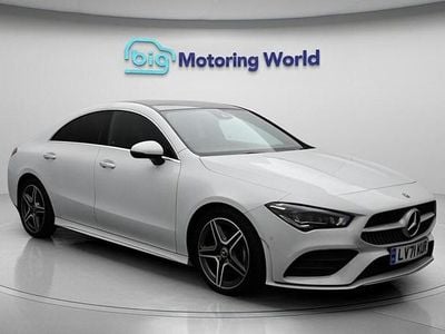 Used Mercedes CLA180 AMG line 136 HP (100 kW) 2021 White Sedan