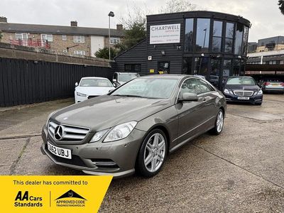 Grey Used 2012 Mercedes E220 Coupe | £8,950 (A bit pricey)