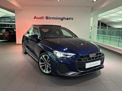 Used Audi A3 S-Line 147 HP (108 kW) 2025 Navarra blue, metallic Sedan
